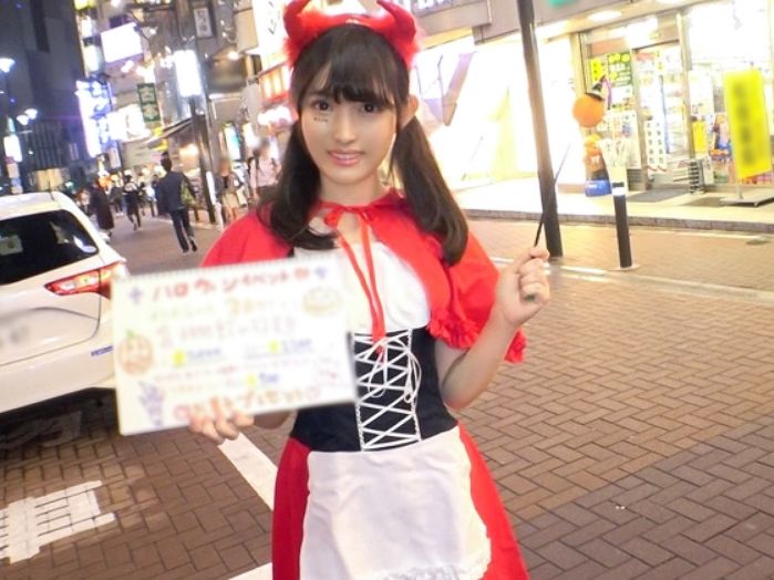 【素人】ハロウィンが近いから浮かれまくっているコスプレ女子に声をかけてハメたら最高でしたｗｗｗ