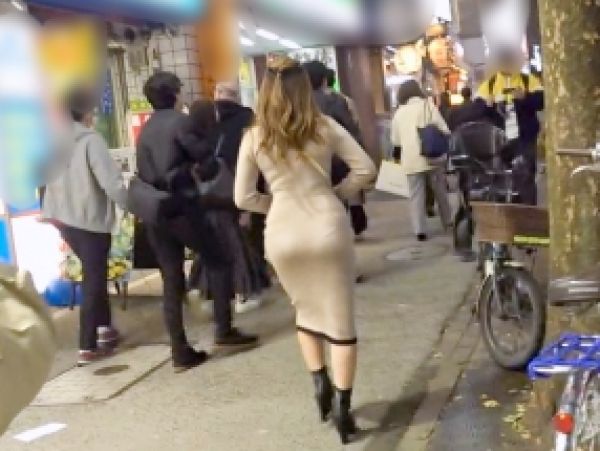 【女子大生】パチンコ帰りの肉厚巨尻な美人キャバ嬢JDが肉欲全開のハメ撮り性交！むっちりボディと密着ねっとりハメ♥