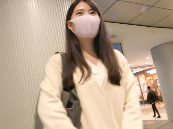 【FカップOL】「あぁぁんっ…すごぉい///」マスク姿で全裸騎乗位っ！強烈パンパン音を立ててオーガズムっ！！