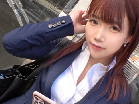 【美乳OL】保険のセールス頑張ってる女の子がエチエチじゃない訳ないんですよねぇ！常にエッチ願望があるのでスーツエッチ！