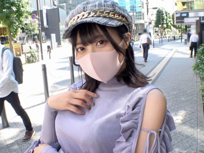【女子大生口説き】イラマチオ姿お似合いの美人JD♡豊満身体と清楚黒髪のギャップに燃えるっ…！！