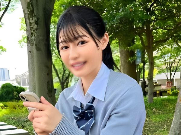 【純粋無垢なJKの初々しいSEX】『ダメ…でも気持ちいい…』透明感抜群の女子高生が、育ちざかりの美巨乳を揺らしながら、キツキツマ○コを激しく突かれて感じまくる♡