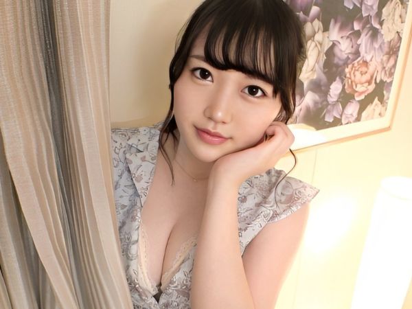 【爆乳JDの初々しい喘ぎ】おっとり巨乳女子大生、男性経験少なめなウブな反応がたまらない！ぎこちないけど感じまくる姿に興奮MAX♡