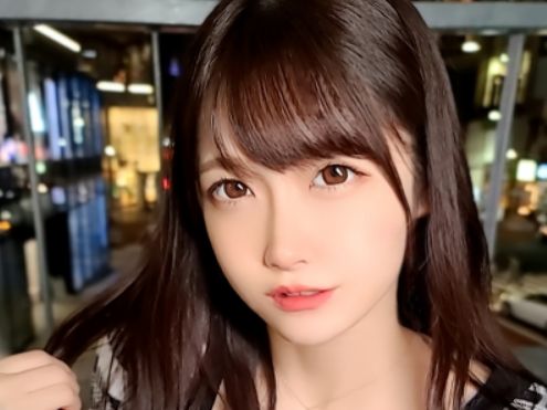 【黒髪清楚系美少女】見た目は清純派なのに、フェラチオが超エロい！最後は可愛いお顔にぶっかけちゃった♡素人娘の意外なエロ技にビックリ！清楚な見た目とのギャップがたまらない！フェチ心くすぐるフェラチオからの顔射フィニッシュ！！